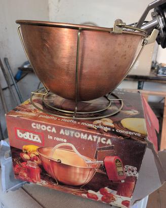 Pentola in rame per polenta