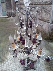 lampada da tavolo a gocce colorate