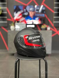 Casco integrale S-LINE 451 nero revenge taglia XL
