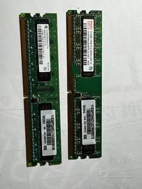 2x RAM 512MB DDR2 PC2-4200 533MHz Lenovo Hynix