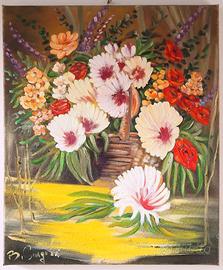 Quadro  moderno olio su tela 50x60cm Nuovo