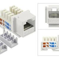 Presa lan cat 5e utp keystone