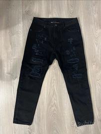 Jeans neri gianni lupo