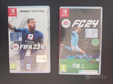 FIFA 23 + EA FC24  per Nintendo Switch 