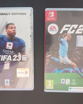 FIFA 23 + EA FC24  per Nintendo Switch 
