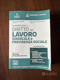 Compendio di diritto del lavoro sindacale