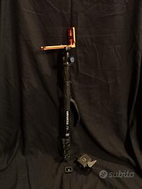 Monopiede Manfrotto in carbonio + testa sfera