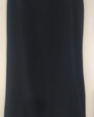 Gonna midi blu scuro a tubino  M/L