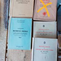 Libri matematica da collezione