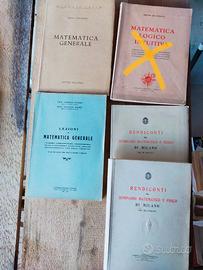 Libri matematica da collezione