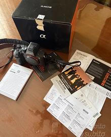 Macchina foto Sony alpha a7 IV fattura e garanzia