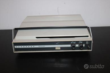 Giradischi portatile Europhon Fonojet – mangiadisc