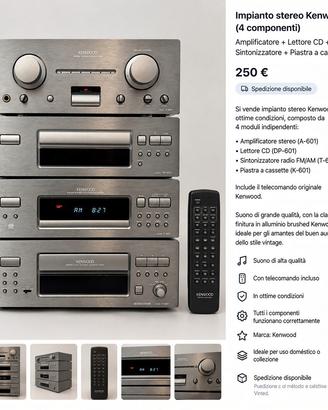 Stereo HI FI Kenwood