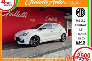 MG MG3 1.5 Comfort 115 cv benzina
