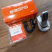 Telefono portatile Aladino Telecom grigio