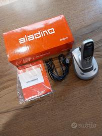 Telefono portatile Aladino Telecom grigio