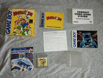 Mario & Yoshi – Game Boy GIG – scatola e manuali