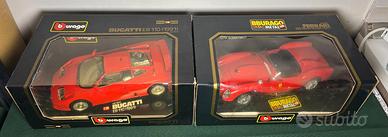 Set Bburago 1:18 – Bugatti EB110 e Ferrari 250 Tes