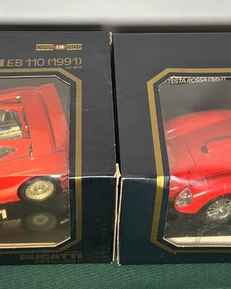 Set Bburago 1:18 – Bugatti EB110 e Ferrari 250 Tes
