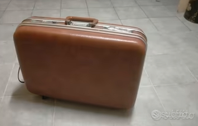 Valigia Vintage Rigida anni '70/'80 - Marrone