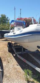 Gommone 5.30 motore e carrello 