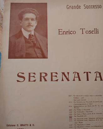 Spartito 1935 Enrico Toselli