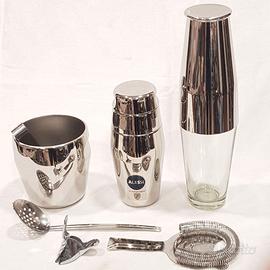 Cocktail Alessi set da bar Originale 7Pz. Vintage 