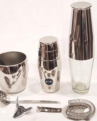 Cocktail Alessi set da bar Originale 7Pz. Vintage 