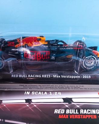 Modellino F1  Red Bull Verstappen Scala 1:24
