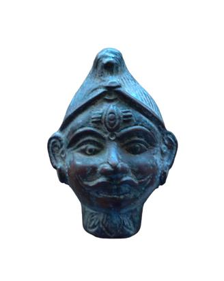 Testa in bronzo dio Shiva India periodo Gupta (4°-