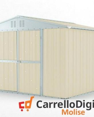 Box struttura lamiera Acciaio 327x307cm avorio