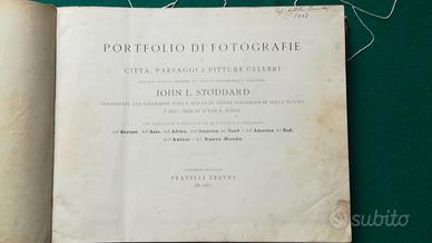 PORTFOLIO DI FOTOGRAFIE DI CITTA' - STODDARD 1900