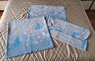 Completo lenzuola letto Frozen 1 piazza