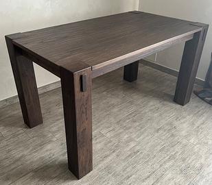 Tavolo in legno massello (rovere grigio) 900€