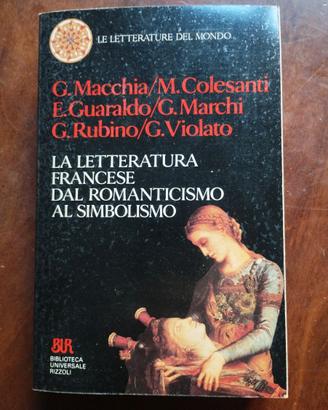 Letteratura francese Romanticismo al Simbolismo