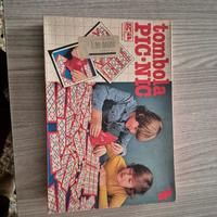 Gioco tombola pic nic vintage