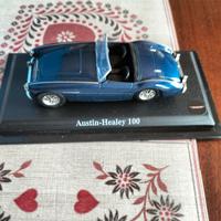 Modellino auto Austin Healey 100 da collezione