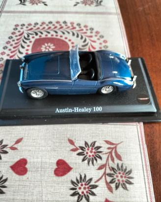 Modellino auto Austin Healey 100 da collezione