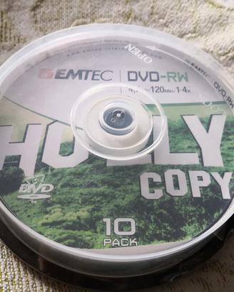Emtec dvd vergine 4,7gb DVD-RW (10 pz)