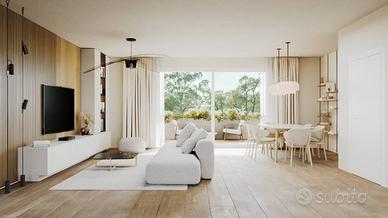Appartamento di 155 m² con 4 locali e box auto a P