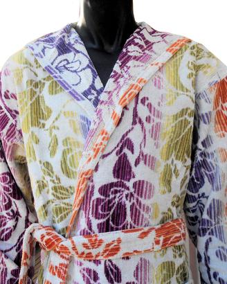 MISSONI ACCAPPATOIO CAPPUCCIO  VELOUR  PENELOPE L