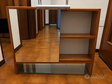 Mobile da bagno Ricci Casa con specchiera scorrevo