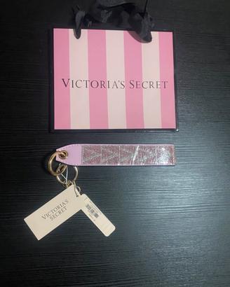 Portachiavi Victoria's Secret Rosa e Argento