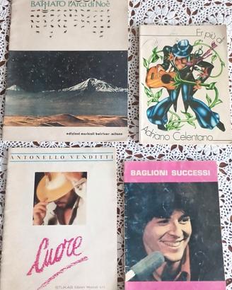 spartiti musicali anni 80 