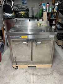 Frigorifero in acciaio doppia anta