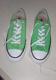 Converse All star verde fluo