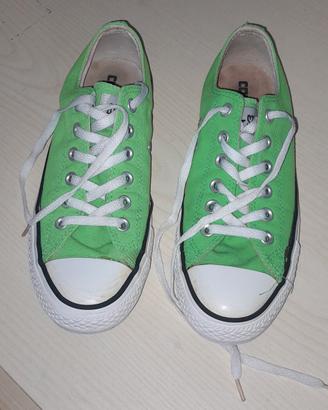 Converse All star verde fluo