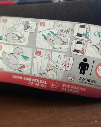 seggiolino alzatina per auto 