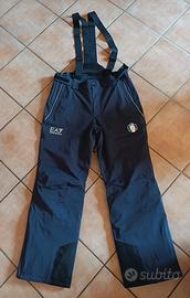 Pantaloni sci EA7 fisi nazionale sci italiana XL