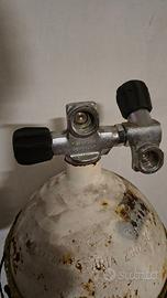 Bombola sub 15 litri 3/4 gas